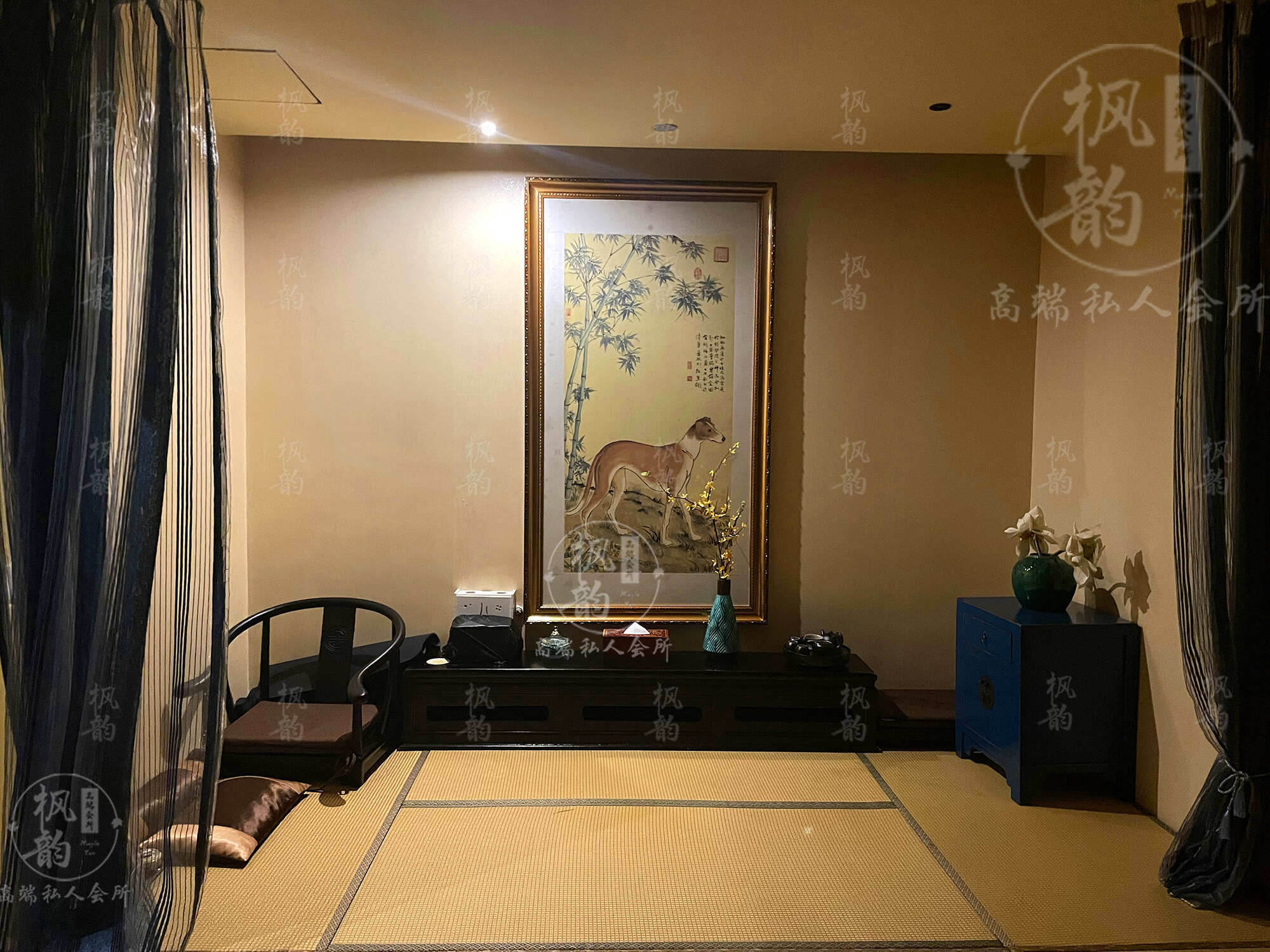 雁塔区香薰休闲会馆实体店，整体效果还可以，算比较专业的了